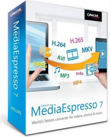 Обложка CyberLink MediaEspresso 7.0.6618.58727 Ultra Edition ML / English + Русский