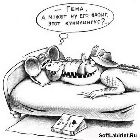 Обложка Карикатуры про Это. (5) 18+