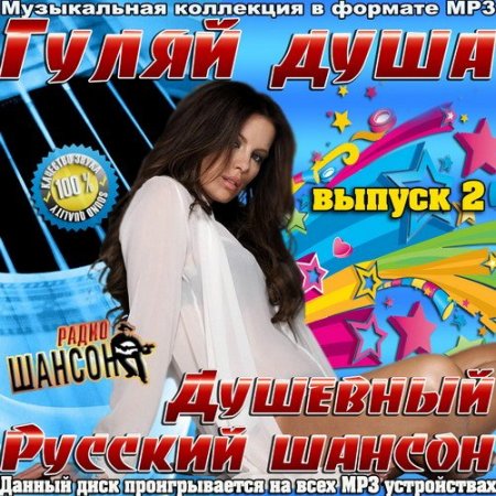 Обложка Гуляй душа. Душевный русский шансон выпуск 2 (2015) MP3