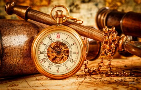 Обложка Старинные часы в качественных обоев и фото