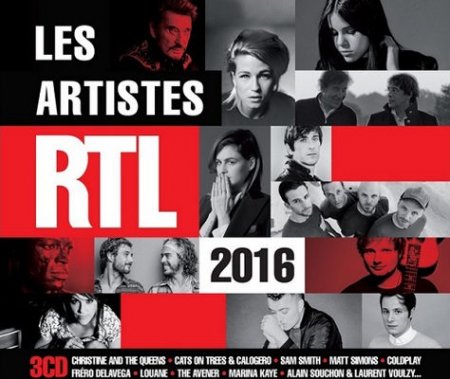Обложка Les Artistes RTL (3CD) (2016) MP3