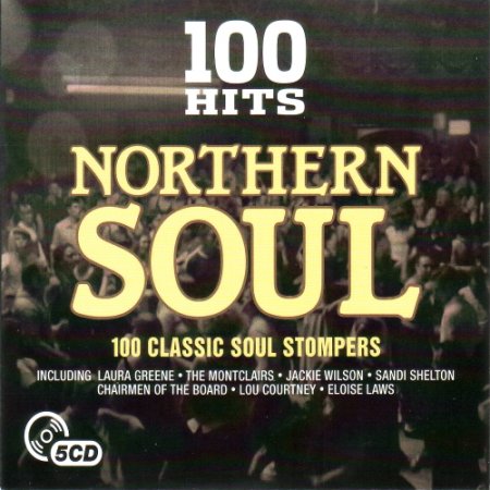 Обложка 100 Hits Northern Soul 5CD (2016) MP3