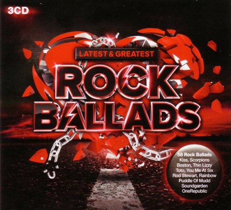 Обложка Latest & Greatest Rock Ballads (2016) MP3