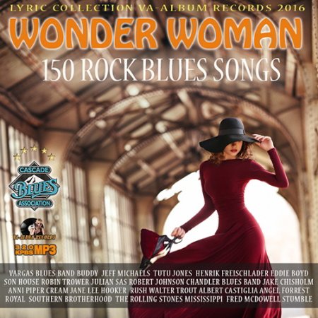 Обложка Wonder Woman: 150 Rock Blues Song (2016) Mp3