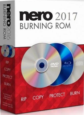 Обложка Nero Burning ROM 2017 18.0.01300 (ML/RUS)