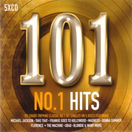 Обложка 101 No1 Hits (5CD) (2017) MP3