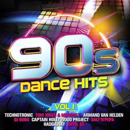 Обложка 90s Dance Hits Vol.1 (2018) Mp3