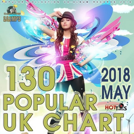 Обложка 130 Popular UK Chart (2018) Mp3
