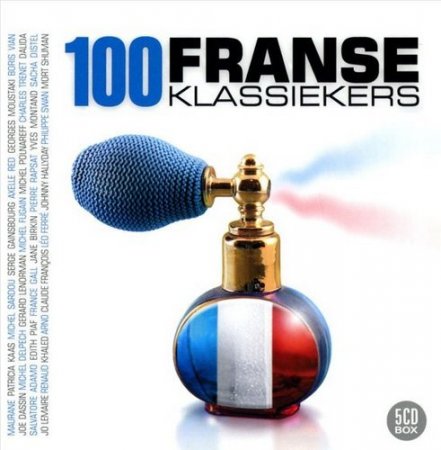 Обложка 100 Franse Klassiekers (5CD Box Set) (2007) FLAC