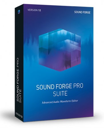 Обложка MAGIX SOUND FORGE Pro 12.1 Build 170 Suite RePack (RUS/ENG)