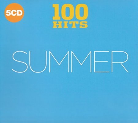 Обложка 100 Hits - Summer (5CD Hits Digipack) (2018) Mp3