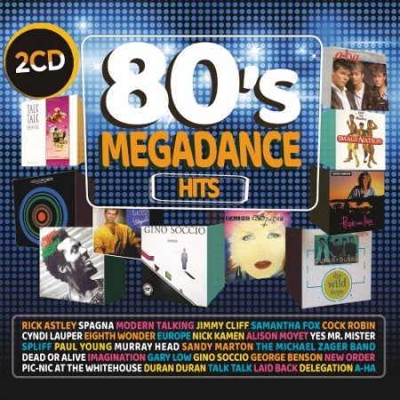 Обложка 80s Megadance Hits 2CD (2018) Mp3