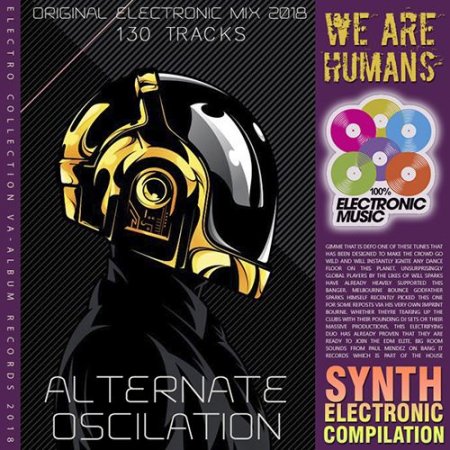 Обложка We Are Humans: Synth Electronics Mix (2018) Mp3