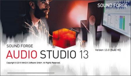 Обложка MAGIX SOUND FORGE Audio Studio 13.0.0.45 (x86/x64) MULTi/Deu/Eng/Esp/Fra/Pol