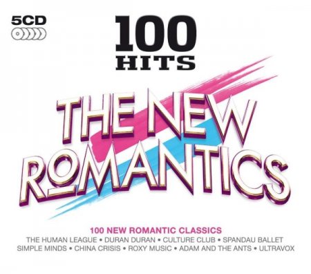 Обложка 100 Hits: The New Romantics (5CD Box Set) (2011) FLAC