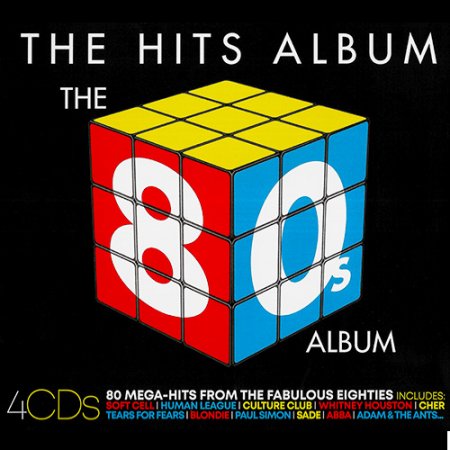 Обложка The Hits Album - The 80s Album (4CD) (2019) Mp3