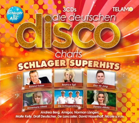 Обложка Die Deutschen Disco Charts - Schlager Superhits (2019) Mp3