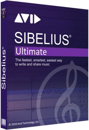 Обложка Avid Sibelius Ultimate 2019.4.1 Build 1408 (MULTi/ENG/RUS)