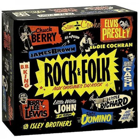 Обложка Rock & Folk: Aux Origines du Rock (10CD) (2011) FLAC