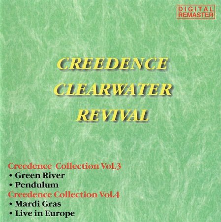 Обложка Creedence Clearwater Revival - Creedence Collection Vol.3 + Vol.4 (1998) FLAC