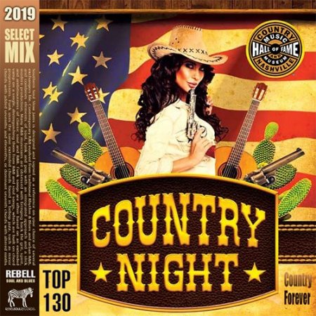 Обложка Country Night Top 130 (2019) Mp3