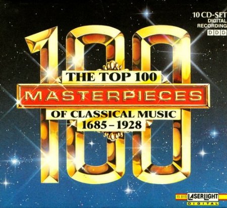 Обложка The Top 100 Masterpieces of Classical Music 1685 - 1928 (1991) FLAC