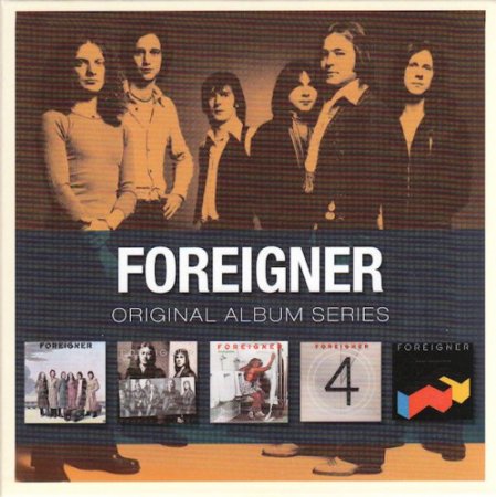Обложка Foreigner - Original Album Series (5CD Box Set) (2009) FLAC