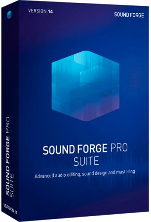 Обложка MAGIX Sound Forge Pro Suite 14.0 Build 31 (MULTI/ENG/RUS)