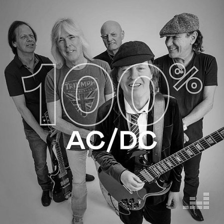 Обложка AC/DC - 100% AC/DC (2020) Mp3