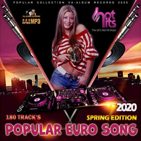 Обложка Popular Euro Song: Spring Edition (2020) Mp3