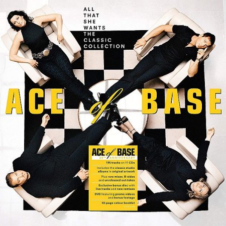 Обложка Ace Of Base - All That She Wants: The Classic Collection (11CD, Deluxe Edition, 30th Anniversary) Mp3