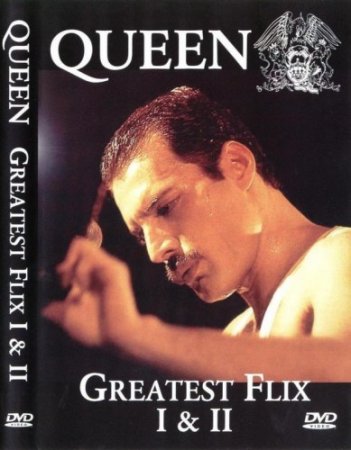 Обложка Queen - Greatest Flix I & II – 1991 (Limited Edition) 1997 (DVD-Rip)